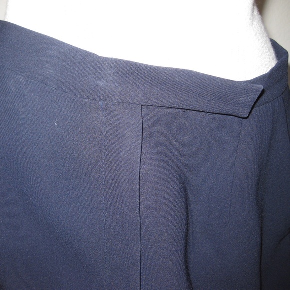 Kasper Navy Pant Suit - Picture 8 of 11